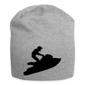 Jet ski - Bonnet en jersey - gris chiné - Devant