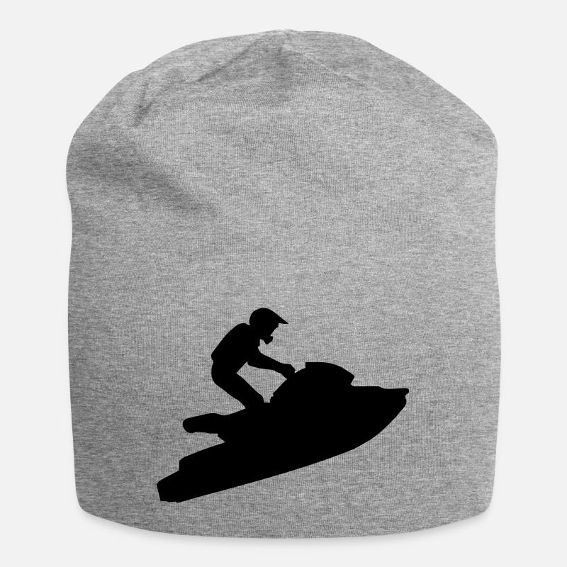 Jetski - Jersey-Beanie - Grau meliert