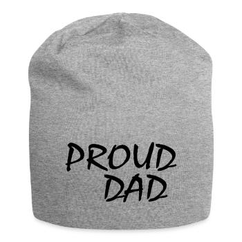 Proud dad - Bonnet en jersey - gris chiné - Devant