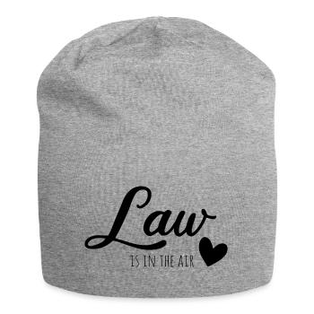 law is in the air - Jersey Beanie - heather grey - Front