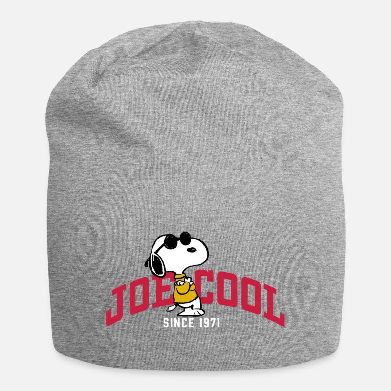 Peanuts Snoopy Joe Cool Since 1971 - Bonnet en jersey - gris chiné