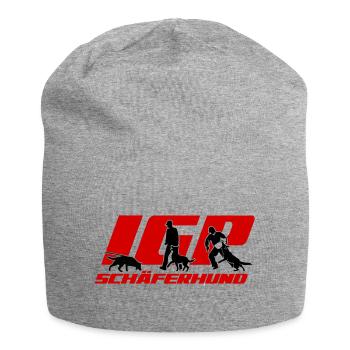 IGP Edition 2022 Schäferhund - Jersey-Beanie - Grau meliert - Vorne