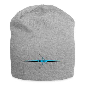 Ruderboot, Rudern - Jersey-Beanie - Grau meliert - Vorne