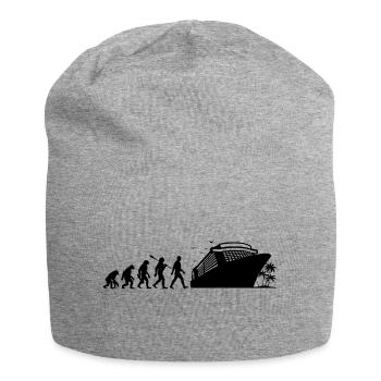 Evolution Cruise - Cruise - Vacation - Jersey Beanie - heather grey - Front