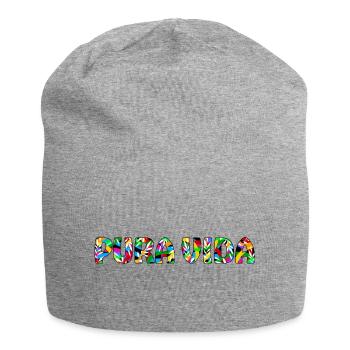 Pura Vida Summer Sun Sea Beach Dictons drôles - Bonnet en jersey - gris chiné - Devant