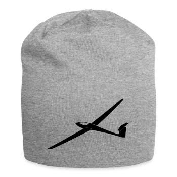 Glider Thermal - Glider Vintage Sticker - Jersey Beanie - heather grey - Front