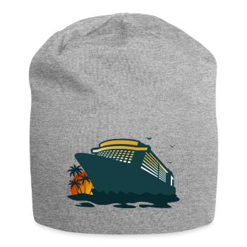 Cruise, Cruise Ship, Cruise - Jersey Beanie - heather grey - Front