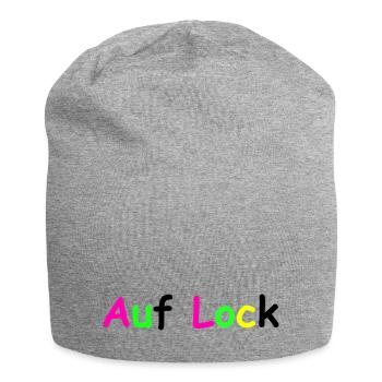 Auf Lock 5 - Jersey-Beanie - Grau meliert - Vorne