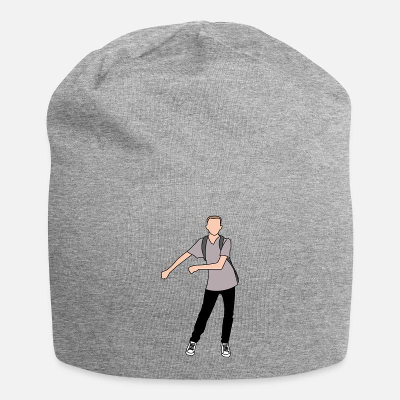 Back Pack Kid ( Color / Farbe ) - Jersey-Beanie - Grau meliert