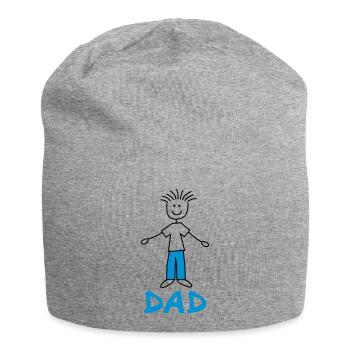 Dad - Bonnet en jersey - gris chiné - Devant