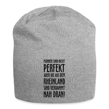 Männer aus dem Rheinland Spruch - Jersey-Beanie - Grau meliert - Vorne