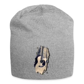 Guitare acoustique guitare acoustique Acoustic Guitar - Bonnet en jersey - gris chiné - Devant