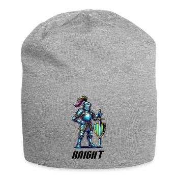 ritter comic - Jersey-Beanie - Grau meliert - Vorne