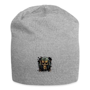 Crâne de pharaon - Bonnet en jersey - gris chiné - Devant