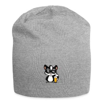 Skunk Ski Beer - Jersey Beanie - heather grey - Front