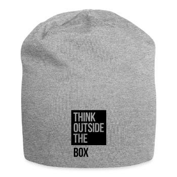Think Outside The Box - Bonnet en jersey - gris chiné - Devant