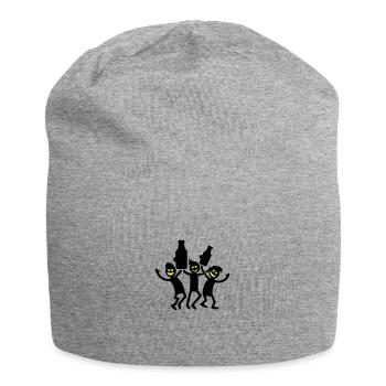 Marié enterrement de vie de garçon - Bonnet en jersey - gris chiné - Devant