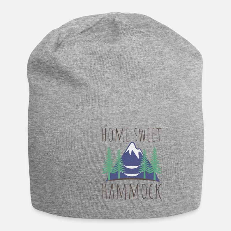 Hammocks design - Jersey Beanie - heather grey