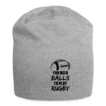 Rugby team | Player coach team presents - Jersey Beanie - heather grey - Front