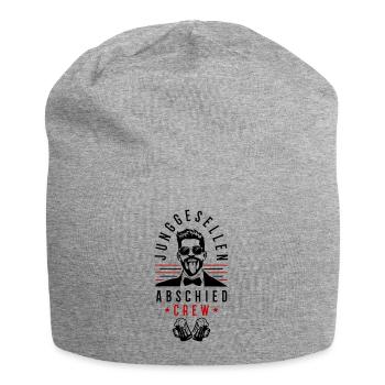 Équipe de l’enterrement de vie de garçon - Bonnet en jersey - gris chiné - Devant