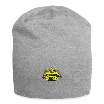 Polterabend 2024 - Jersey-Beanie - Grau meliert - Vorne