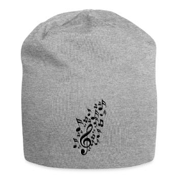 Sheet music - Jersey Beanie - heather grey - Front