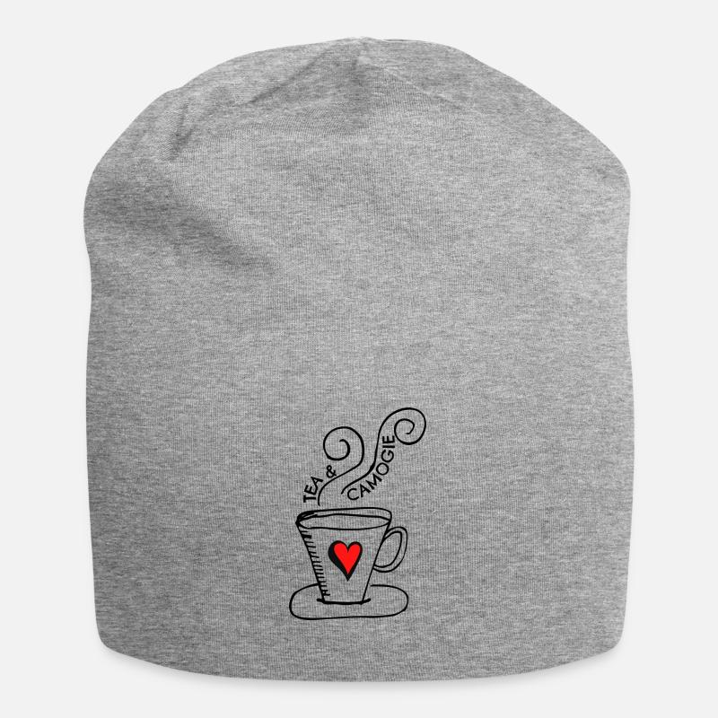 Tee & Camogie. - Jersey-Beanie - Grau meliert