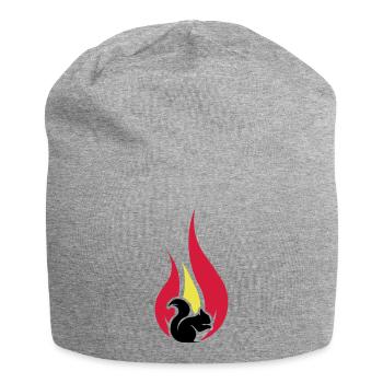 summer squirrel - Jersey-Beanie - Grau meliert - Vorne
