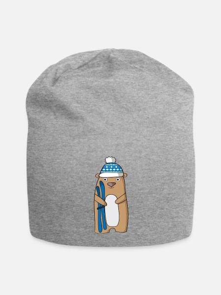 Ski - Jersey Beanie - heather grey
