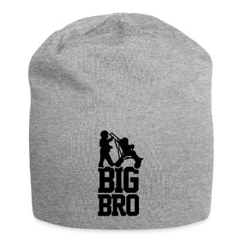 Big Bro - Jersey-Beanie - Grau meliert - Vorne