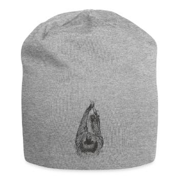 Sloth - Jersey Beanie - heather grey - Front