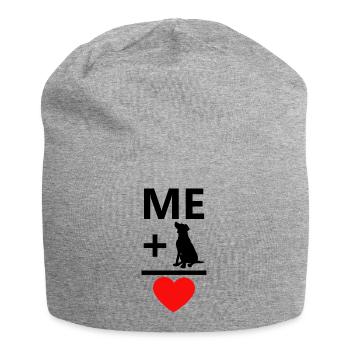 Dog Hund - Jersey-Beanie - Grau meliert - Vorne