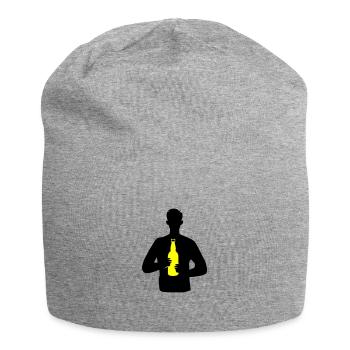 Trinken Party Bier - Jersey-Beanie - Grau meliert - Vorne