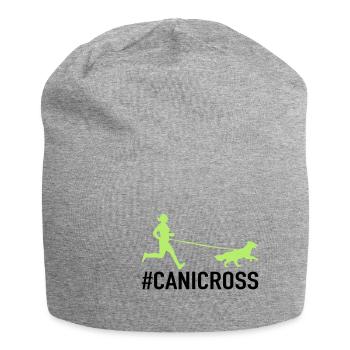 Canicross runner - Jersey Beanie - heather grey - Front