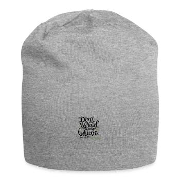 Bible Bible Verses Christian Sayings Jesus God - Jersey Beanie - heather grey - Front