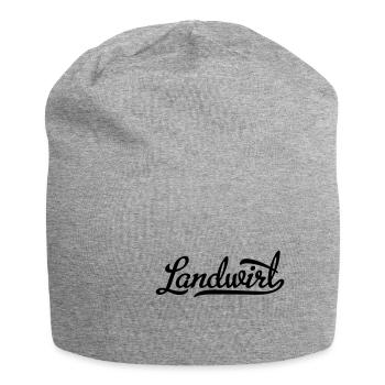 Landwirt - Jersey-Beanie - Grau meliert - Vorne