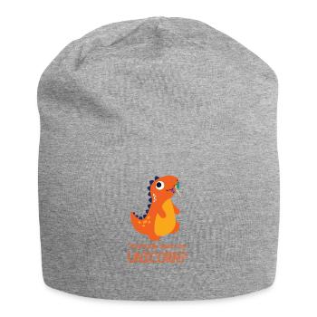 Unicorn DINO Shirt · Anybody · Gift - Jersey Beanie - heather grey - Front