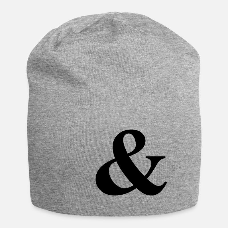 Et - Bonnet en jersey - gris chiné