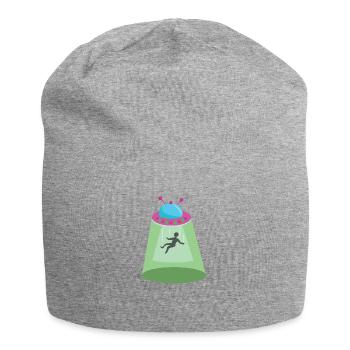 Ufo - Jersey-Beanie - Grau meliert - Vorne