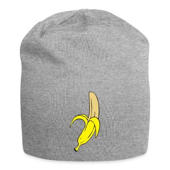 banana - Jersey Beanie - heather grey - Front