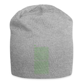 pi - Bonnet en jersey - gris chiné - Devant