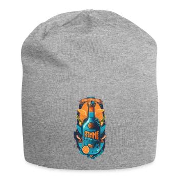 Graffiti - Bonnet en jersey - gris chiné - Devant