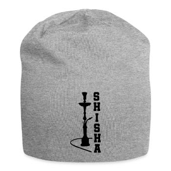 shisha - Jersey-Beanie - Grau meliert - Vorne
