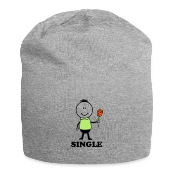 Amant célibataire - Bonnet en jersey - gris chiné - Devant