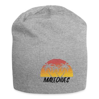 Maldives - Jersey Beanie - heather grey - Front