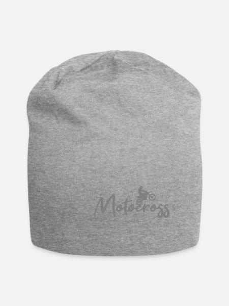 Motocross - Jersey-Beanie - Grau meliert