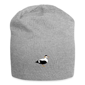 common eider - Jersey Beanie - heather grey - Front