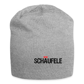 Schäufele - Jersey-Beanie - Grau meliert - Vorne