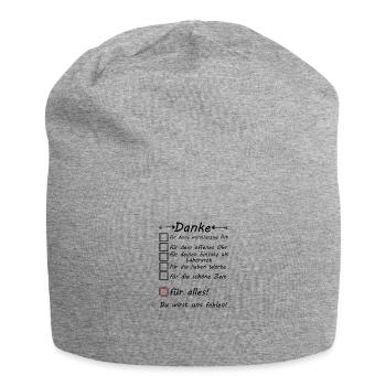 Laborarzt Danke für alles Abschied Ruhestand - Jersey-Beanie - Grau meliert - Vorne