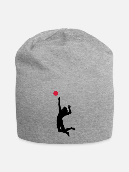 volleyball - Jersey-Beanie - Grau meliert